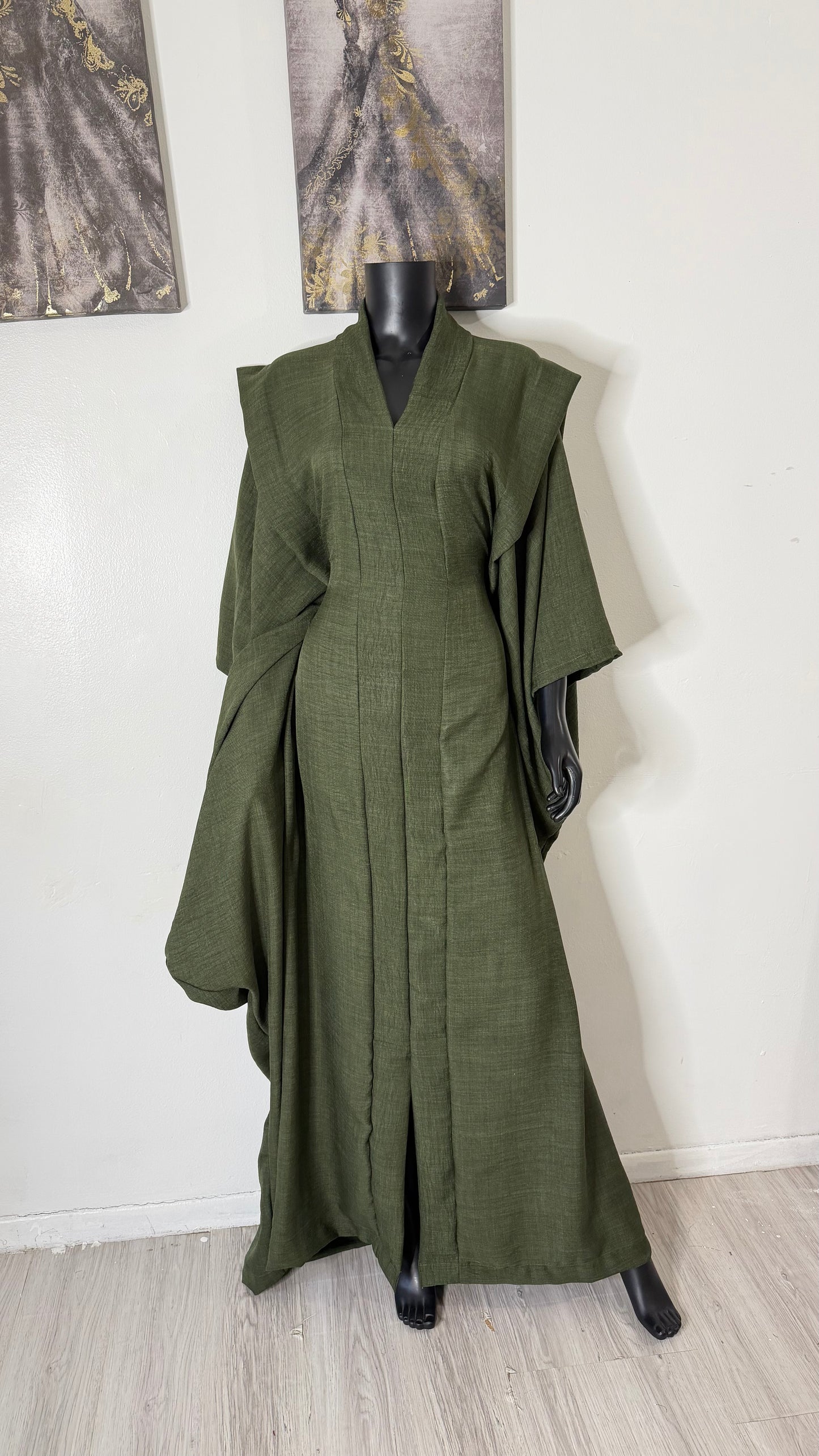 African cotton boubou dress
